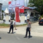 Polresta Mamuju Gelar Pengamanan Dan Pengaturan Lalu Lintas