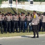 Polresta Mamuju Gelar Apel Kesiapan Pengamanan Ketat Aksi Unras