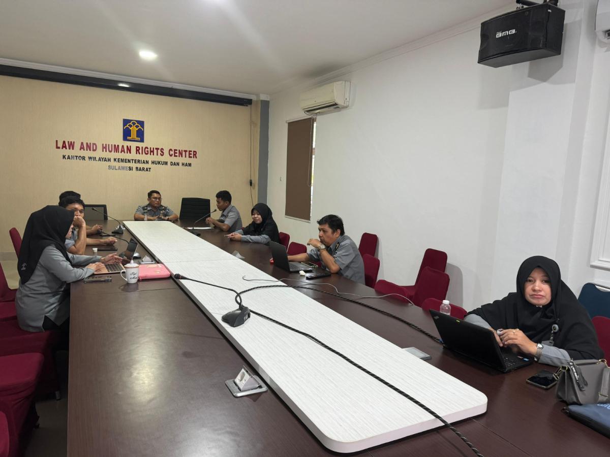 Kakanwil Kemenkumham Sulbar Sebut Dukung Pembentukan Produk Hukum Daerah yang Bekualitas