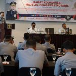 Gelar Rakor, Kakanwil Kemenkumham Sulbar Sebut Peran Pengawas Notaris Sangat Penting