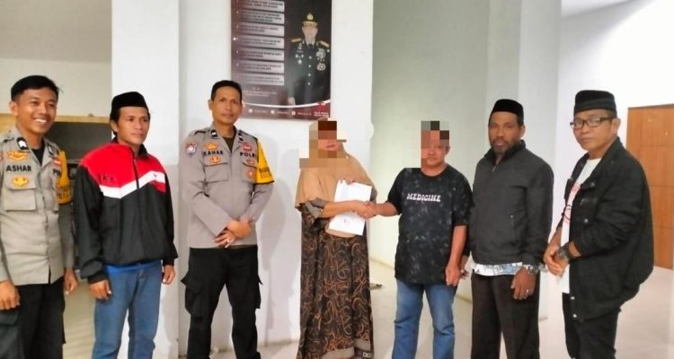 Bhabinkamtibmas Polsek Mamuju Gelar Problem Solving 