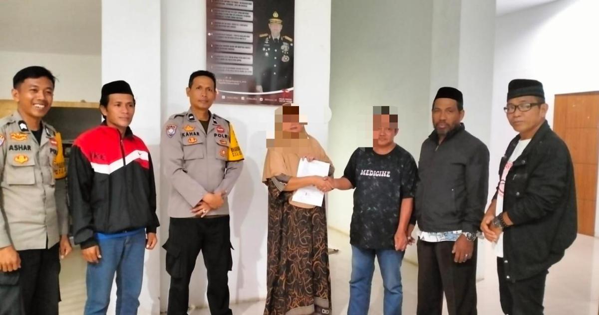 Bhabinkamtibmas Polsek Mamuju Gelar Problem Solving 