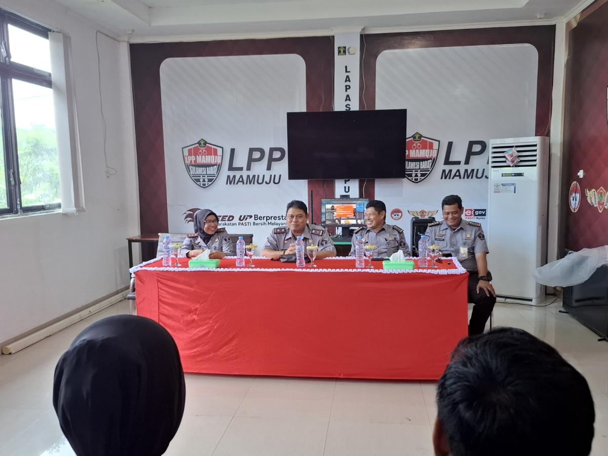 Kadivpas Kemenkumham Sulbar Minta Layanan Pemasyarakatan secara Optimal