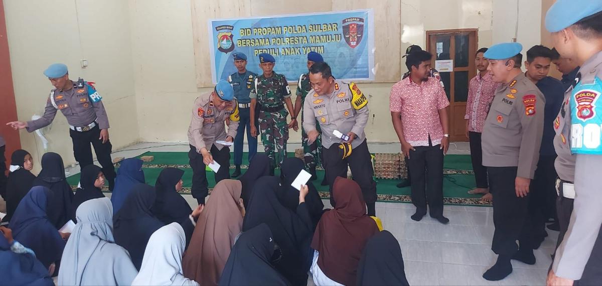 TNI Polri, Salurkan Bantuan Sosial kepada Panti Asuhan