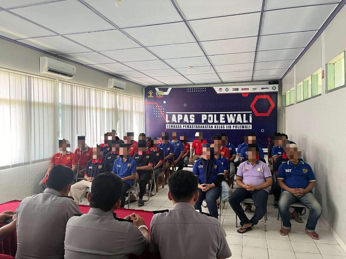 Kalapas Polewali Ajak Tingkatkan Kualitas Spritual Warga Binaan