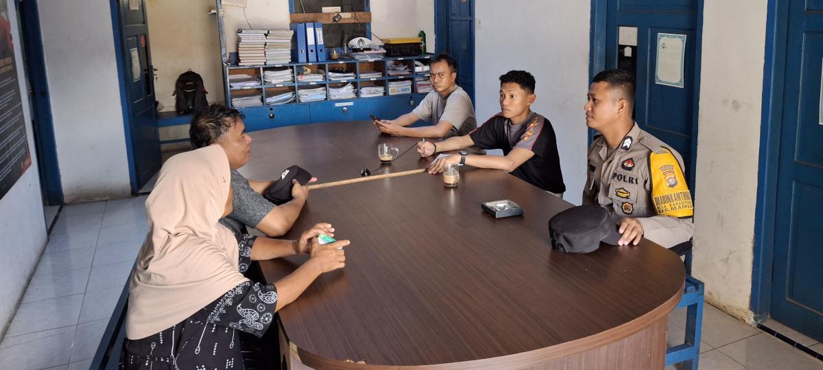 Bhabinkamtibmas Polsek Mamuju Dampingi Warga Binaan 