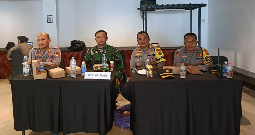 Sinergitas TNI-Polri, Debat Publik Kedua Paslon Bupati dan Wakil Bupati Mamuju 