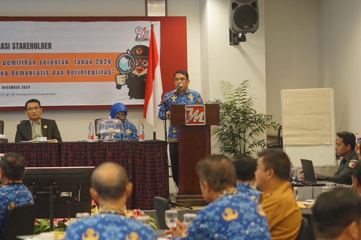 Plh Sekprov Sulbar Hadiri Rakor Jaga Netralitas ASN