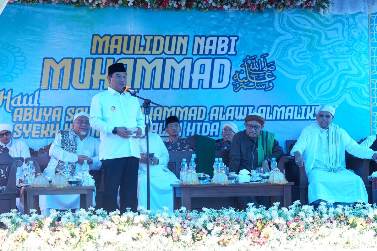 2.000 Lebih Hadir Haul KH Muhammad Shaleh, Pj Gubernur Bahtiar Ucapkan Terima kasih