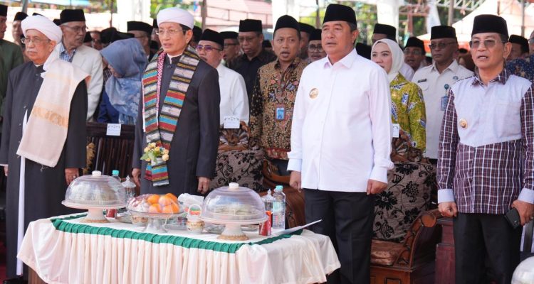 PJ Bahtiar Dampingi Menteri Agama RI Pada Haul Akbar 28 Anregurutta KH Abdurrahman Ambo Dalle