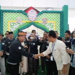 Kafilah Korpri Sulbar Disambut dengan Adat Kalimantan Tengah 