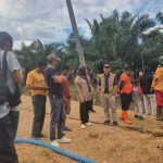 PUPR Bersama DPRD Sulbar Tinjau Fenomena Tanah Bergerak di Mamuju Tengah