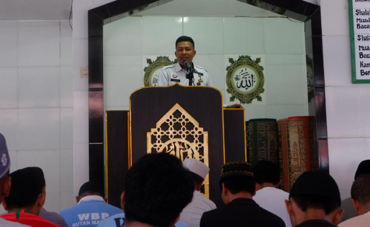 Rutan Mamuju  Ajak Warga Binaan Saling Bersinergi Rutan Mamuju  Ajak Warga Binaan Saling Bersinergi