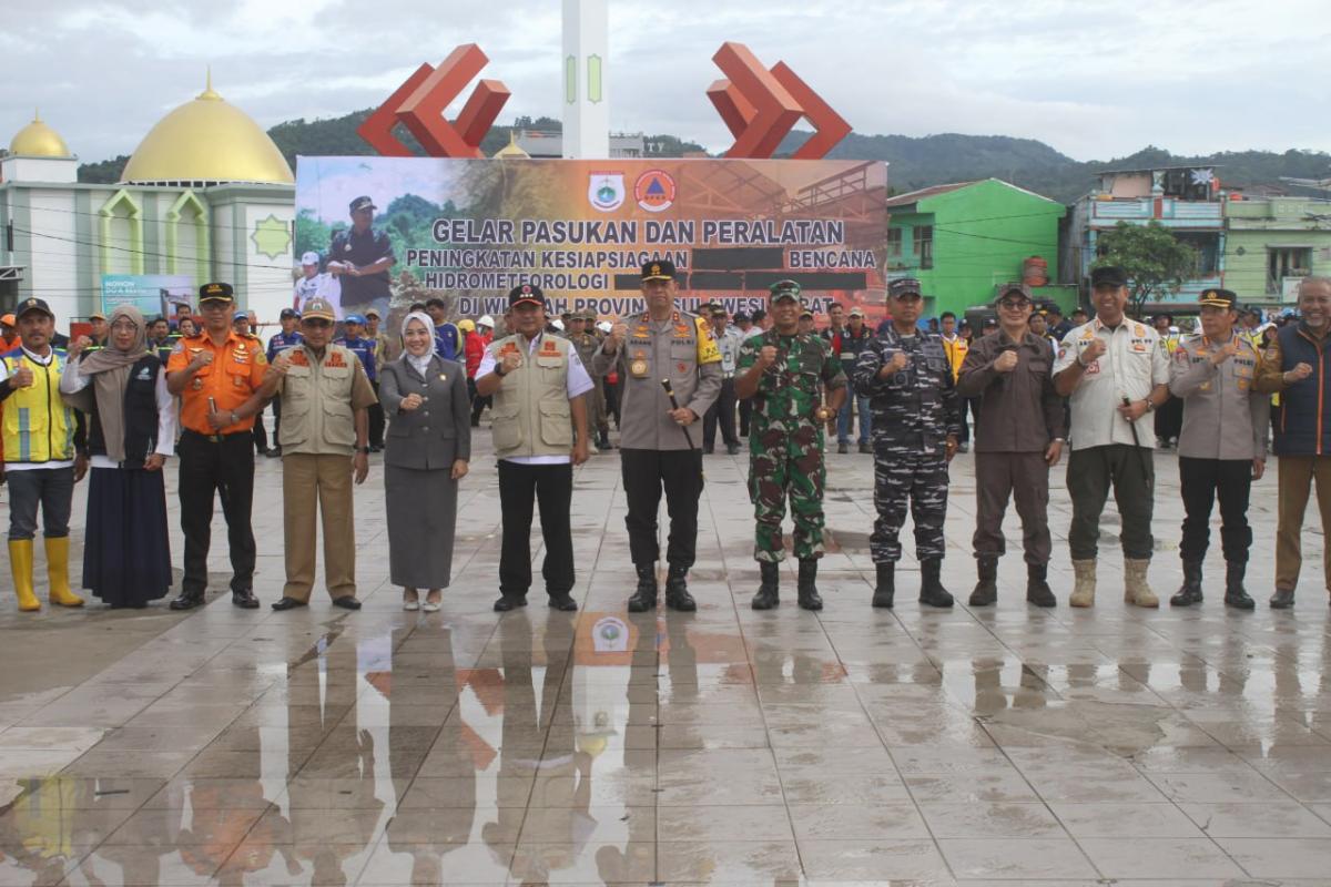 Danrem 142/Tatag Dukung Upaya Penanggulangan Bencana