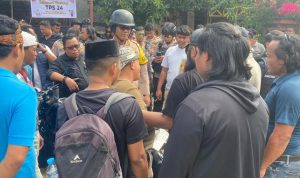 Kapolresta Mamuju  Datangi TKP Insiden Keributan  di TPS 24 Binanga