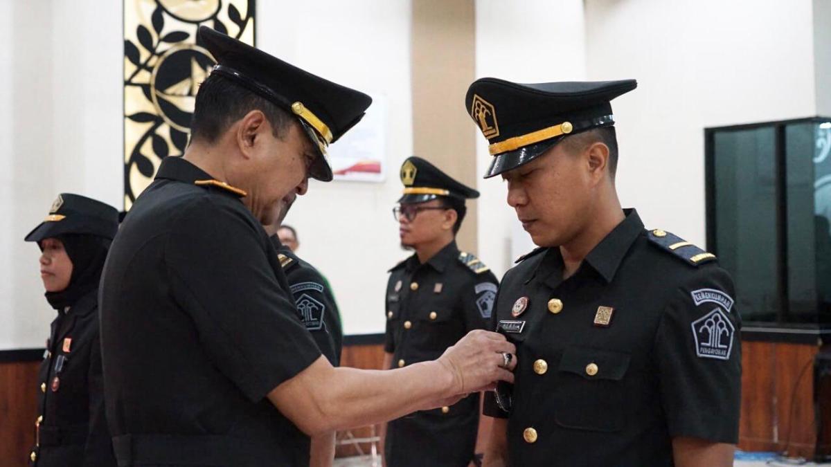 Kakanwil Kemenkumham Sulbar Pamuji Raharja Lantik Sejumlah Pejabat Jajarannya