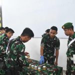 Prajurit Korem 142/Tatag Laksanakan Tes Urine Prajurit Korem 142/Tatag Laksanakan Tes Urine