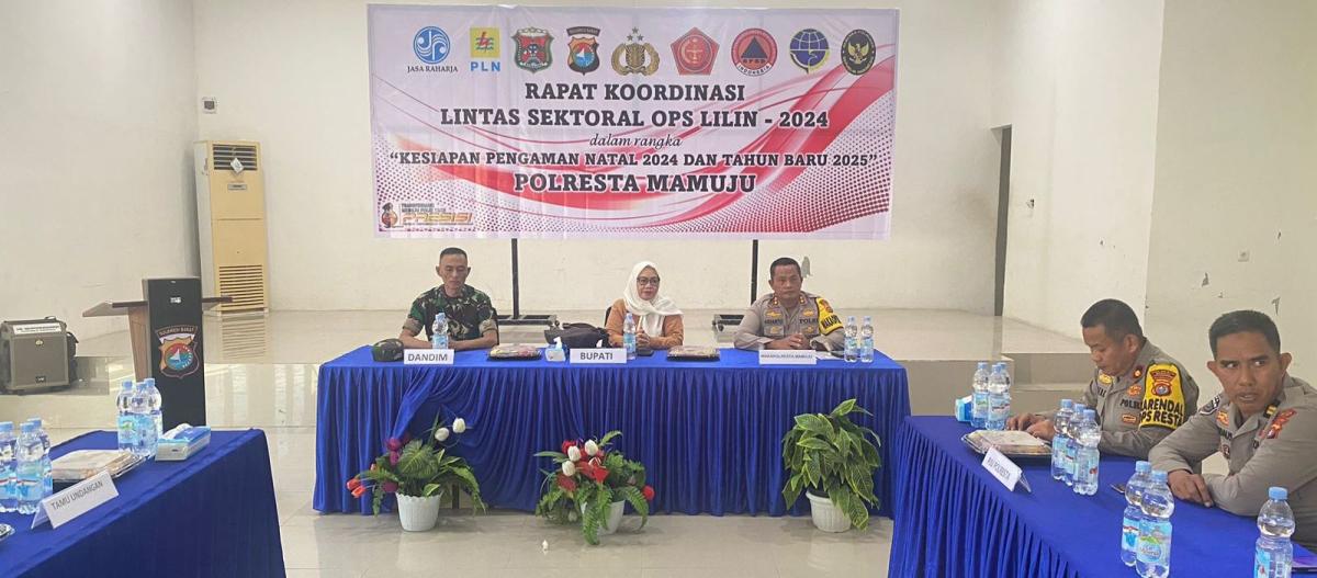 Polresta Mamuju Rakor Lintas Sektoral Ops Lilin  Kesiapan PAM Nataru Polresta Mamuju Rakor Lintas Sektoral Ops Lilin  Kesiapan PAM Nataru