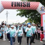 = Fun Walk Meriahkan HUT Korpri ke 53 di Sulbar