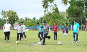  Sepak Bola MWR Cup 4 di Sumare Mamuju, Pj Bahtiar: Kita Akan Laksanakan Gubernur Cup