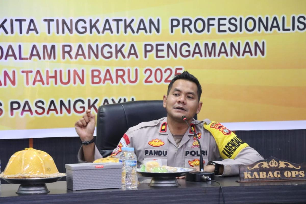 Polres Pasangkayu Latihan Pra Operasi Lilin Marano 2024 