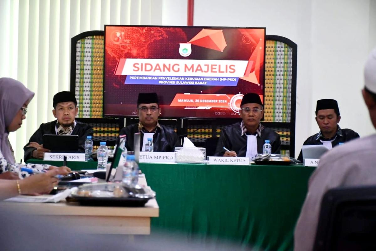 Pemprov Sulbar Sidang MP-PKD Pertama di Tahun 2024 Pemprov Sulbar Sidang MP-PKD Pertama di Tahun 2024