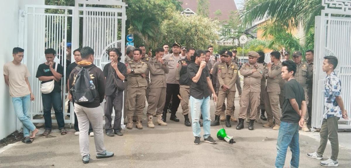 Polresta Mamuju Perketat Pengamanan Aksi Unras Ditengah Operasi Lilin