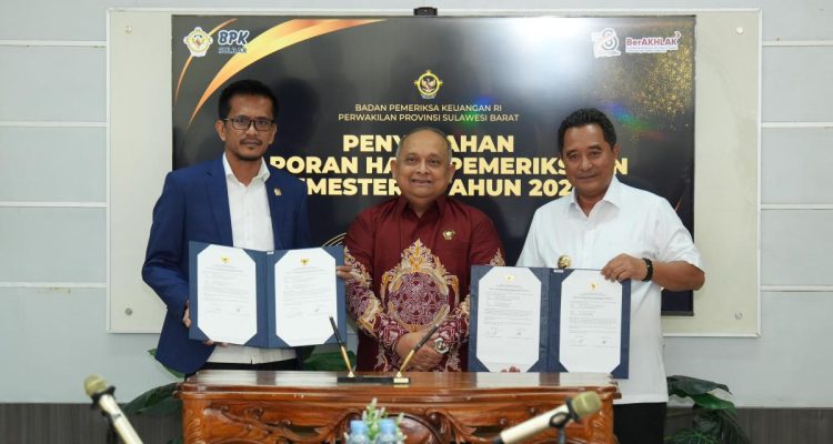 Terima LHP Terkait Penanganan Kebencanaan, PJ Bahtiar Segera Tindaklanjut Rekomendasi BPK