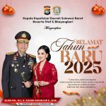 Happy New Year! Kapolda dan Ketua Bhayangkari Sulbar: Inspirasi Perubahan Menuju Pribadi yang Lebih Baik