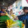 PJ Bahtiar Bersama Pemkab Polman Jalan Sehat dan Pantau Pasar