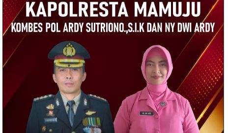 Kombes Pol Ardy Sutriono Resmi Jabat Kapolresta Mamuju