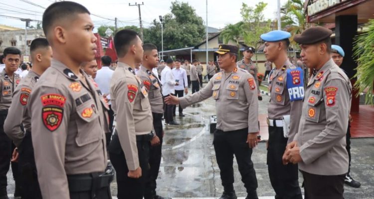 Bidang Propam Polda Sulbar Gaktiblin Di Polresta Mamuju