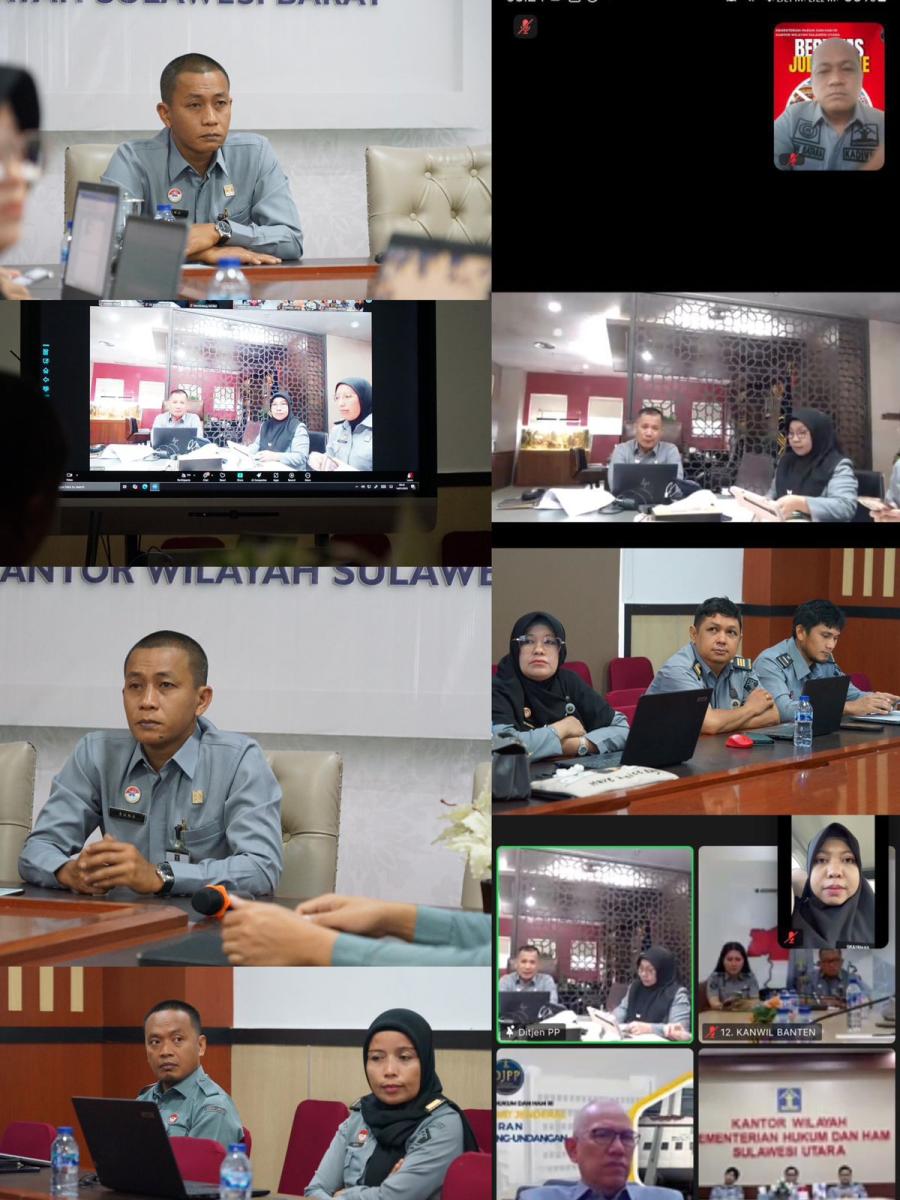 Kakanwil Kemenkum Sulbar Hadiri Kegiatan Pembinaan Fasilitasi Perancang Perda dan Perkada Kakanwil Kemenkum Sulbar Hadiri Kegiatan Pembinaan Fasilitasi Perancang Perda dan Perkada