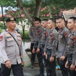 Polres Pasangkayu Laksanakan Tradisi Penjemputan Bintara Remaja Polri Angkatan 51