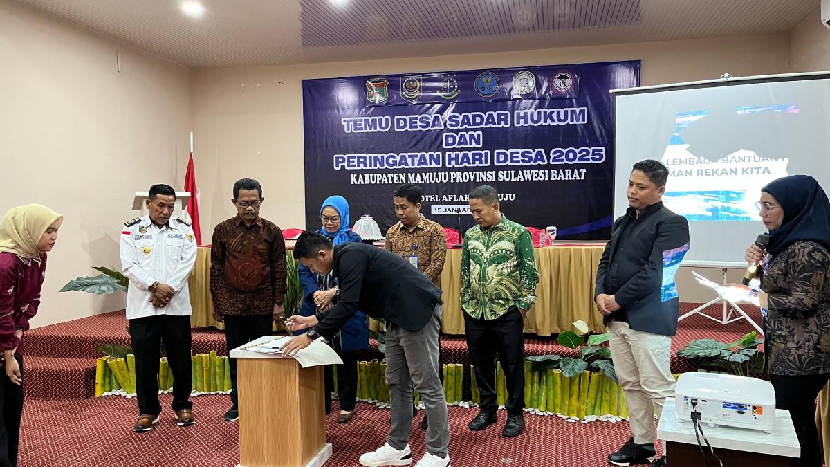 Kadiv Yankum Kemenkum Sulbar Hadiri Kegiatan Temu Sadar Hukum