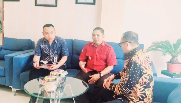 Kanwil Kemenkum Sulbar Koordinasi dengan KPP Pratama Mamuju