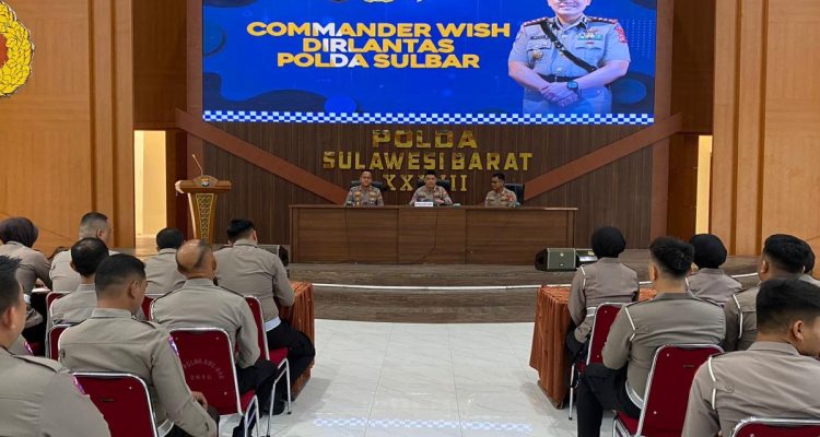 Comanderwish Dirlantas Polda Sulbar, Misi Untuk Ditlantas yang Lebih Responsibility!