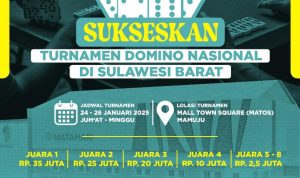 Ribuan Peserta Siap Ikuti Turnamen Domino Nasional Pemprov Sulbar