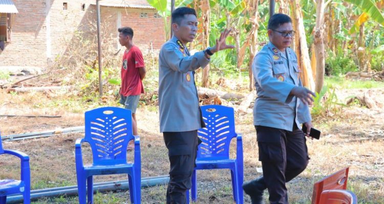 Kapolresta Mamuju Tinjau Langsung Kesiapan Lahan Penanaman Jagung Serentak 1 Juta Hektar Seluruh Indonesia