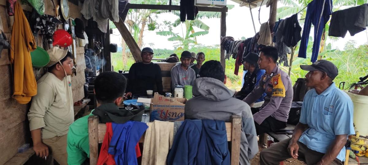 Bhabinkamtibmas Polsek Baras Berikan Himbauan Dampak Judi Online Kepada Warga Binaan.