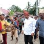 Tarian Me'aju sambut Kedatangan Pj Bahtiar di Kawasan Suku Bunggu