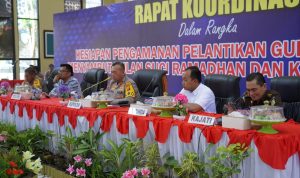 Kapolda Sulbar Pimpin Rakor Tiga Agenda Prioritas