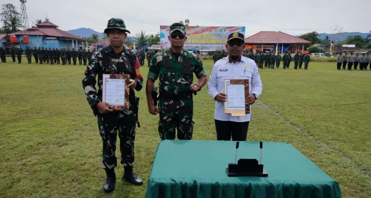 Danrem 142/Tatag Hadiri Pembukaan TMMD Ke- 123 di Wilayah Kodim 1427/Pasangkayu