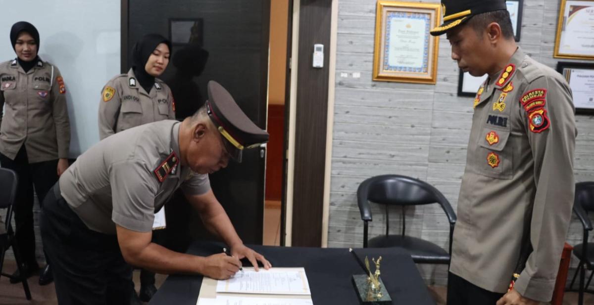 Iptu H. Rustam Cega Resmi Menjabat Kapolsek Tommo 