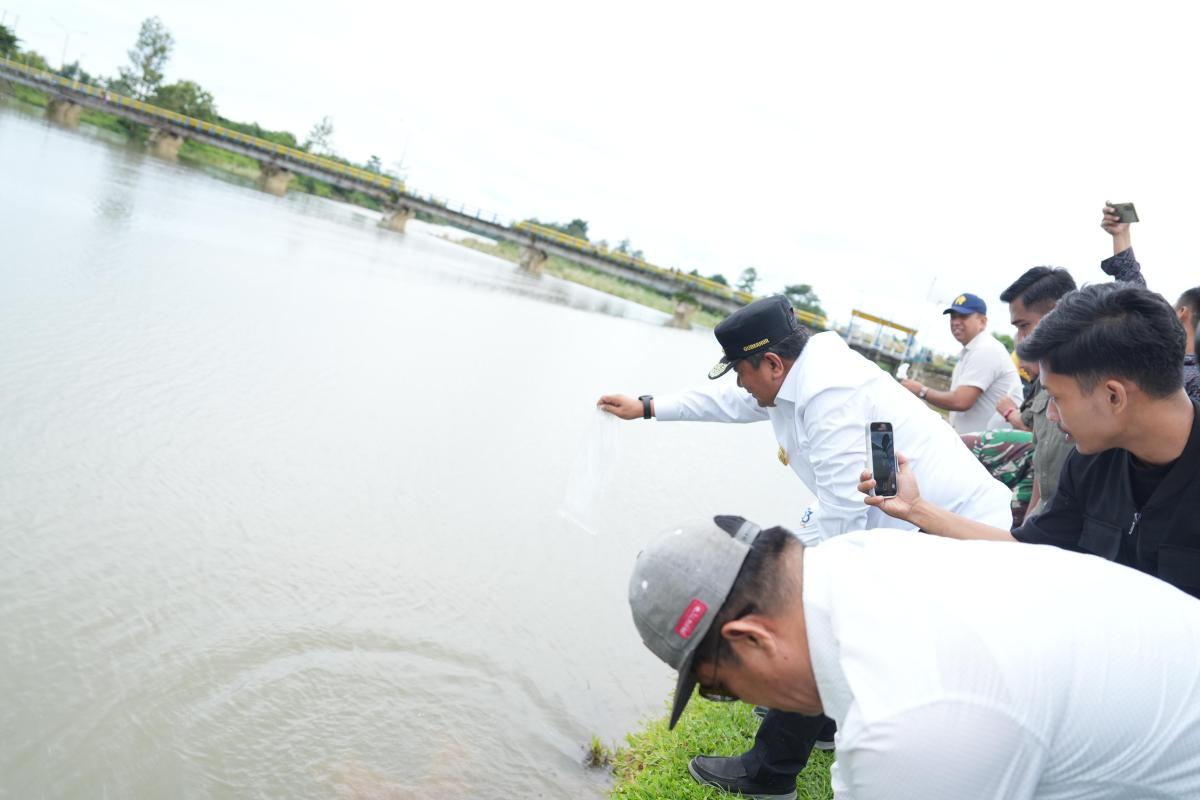 Bahtiar Ingin di Bendung Sekka-Sekka Multifungsi: Irigasi dan Sumber Perikanan