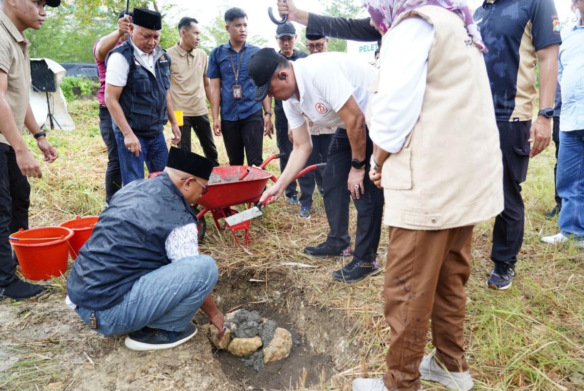 Kapolda Sulawesi Barat Berikan Dukungan Penuh Pembangunan Kantor Baru Baznas