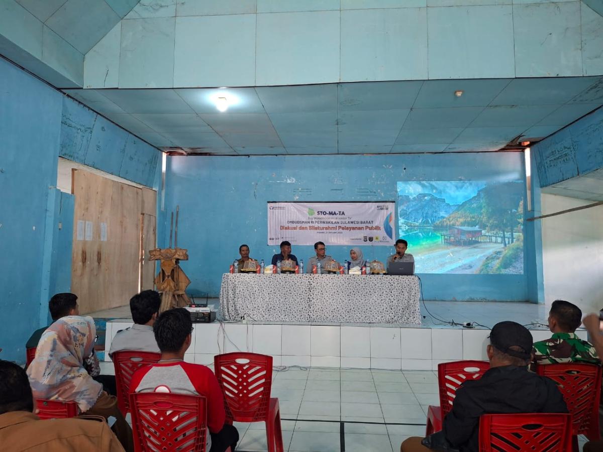 Masyarakat Mambi Antusias Ikuti Kegiatan Stomata Ombudsman Sulbar Masyarakat Mambi Antusias Ikuti Kegiatan Stomata Ombudsman Sulbar