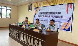 Ombudsman Sulbar Hadiri Forum Konsultasi Publik di Polres Mamasa