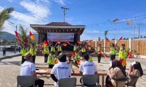 Lomba Senam Lalu Lintas Meriahkan Karya Saka Bhayangkara Sejajaran Polda Sulawesi Barat