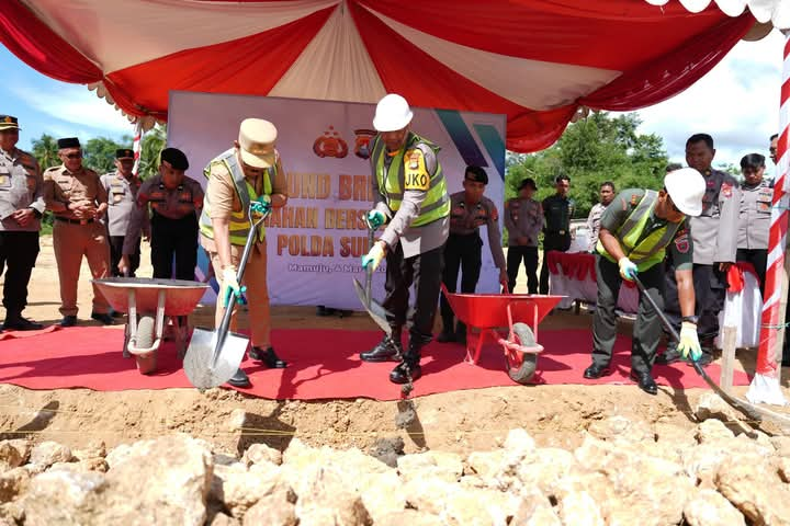 Gubernur Sulbar SDK Hadiri Ground Breaking Perumahan Bersubsidi 